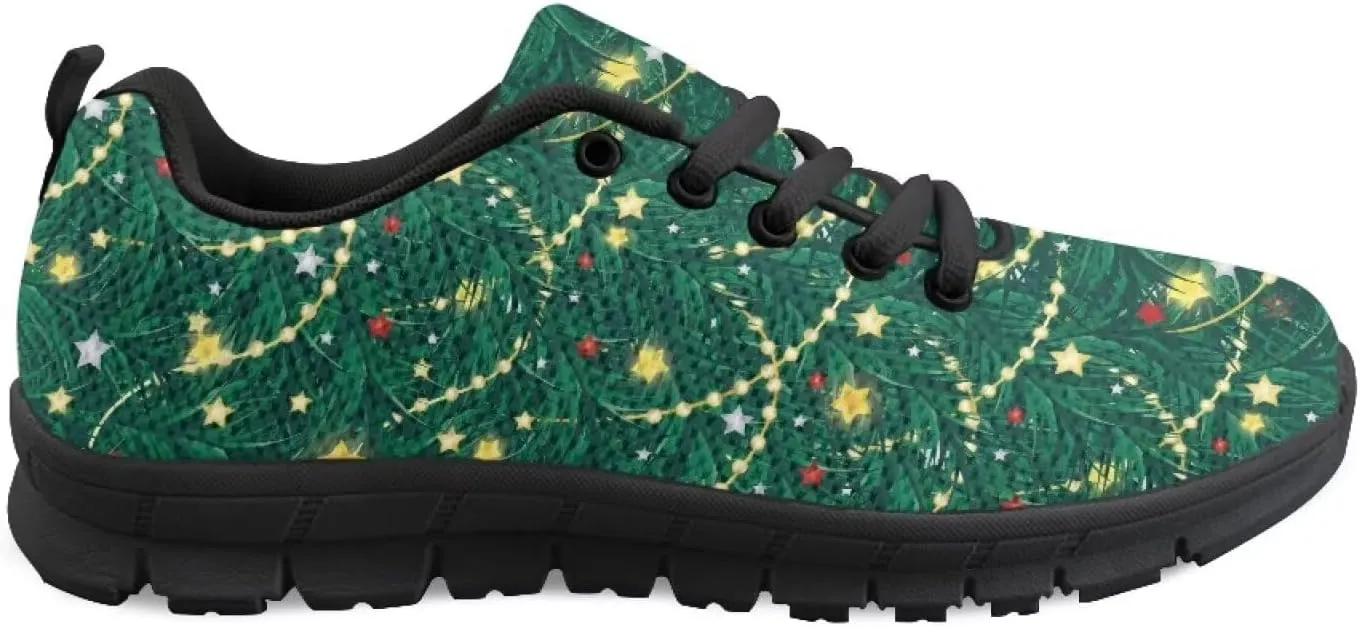 GOSTONG Sneakers for Women Breathable Cool Mesh Upper Soft Sole Non Slip Casual Outdoor Athletic Running Shoes Black US 5-12