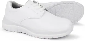 Hawkwell Women's Lace Up Lightweight Water Resistant Nurse Shoes Slip Resistant Healthcare Work Shoes