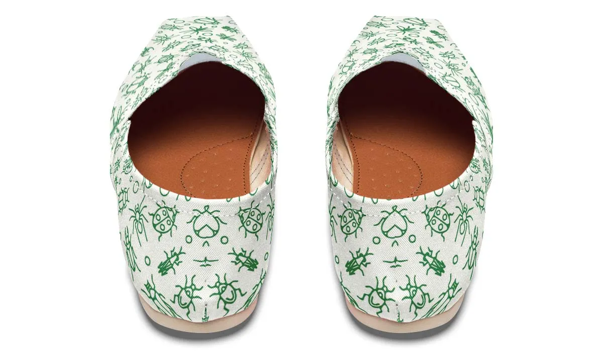 Insect Pattern Casual Shoes