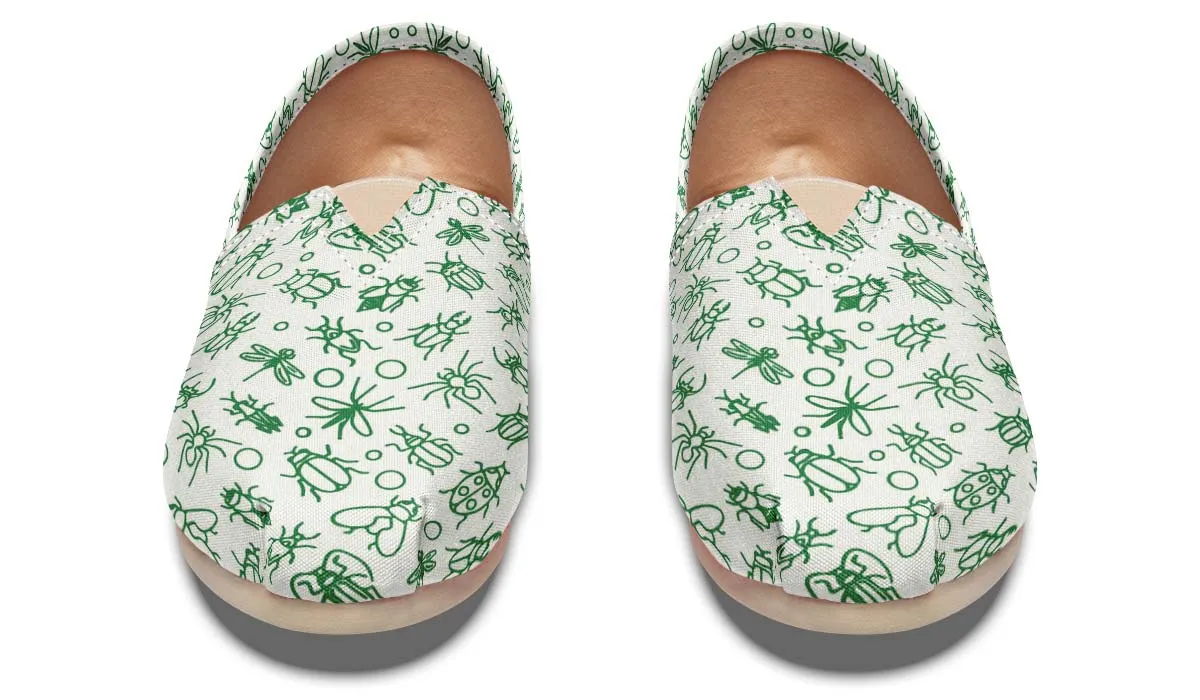 Insect Pattern Casual Shoes
