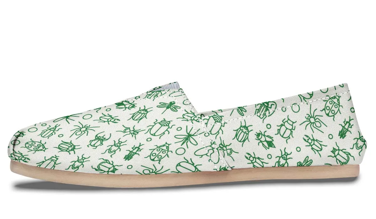 Insect Pattern Casual Shoes