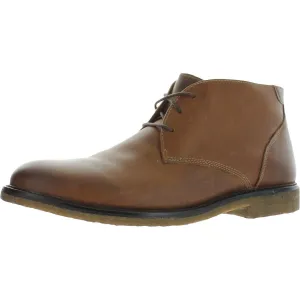 Johnston & Murphy Men's Copeland Chukka Size 9.5 Red Brown Leather Boots