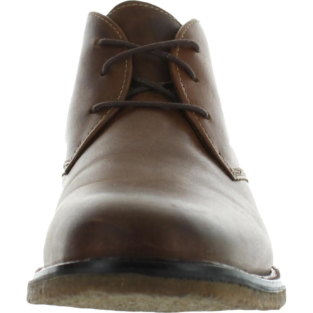 Johnston & Murphy Men's Copeland Chukka Size 9.5 Red Brown Leather Boots