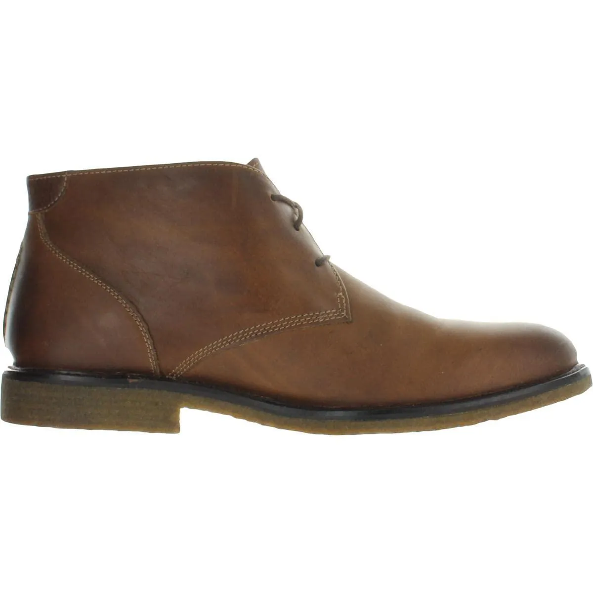Johnston & Murphy Men's Copeland Chukka Size 9.5 Red Brown Leather Boots