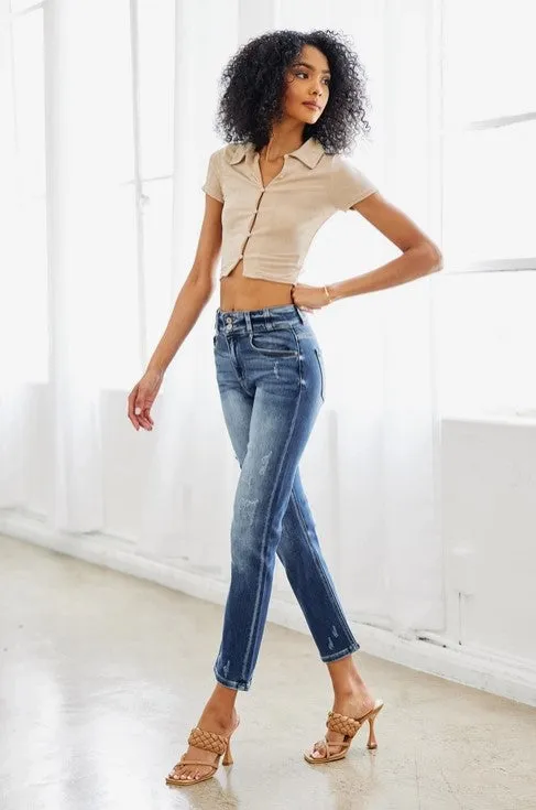 KanCan High-Rise Skinny Straight