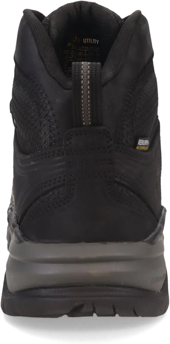 KEEN Utility Men's Kansas City Mid Height KBF Composite Toe WaterproofAthletic Work Boot