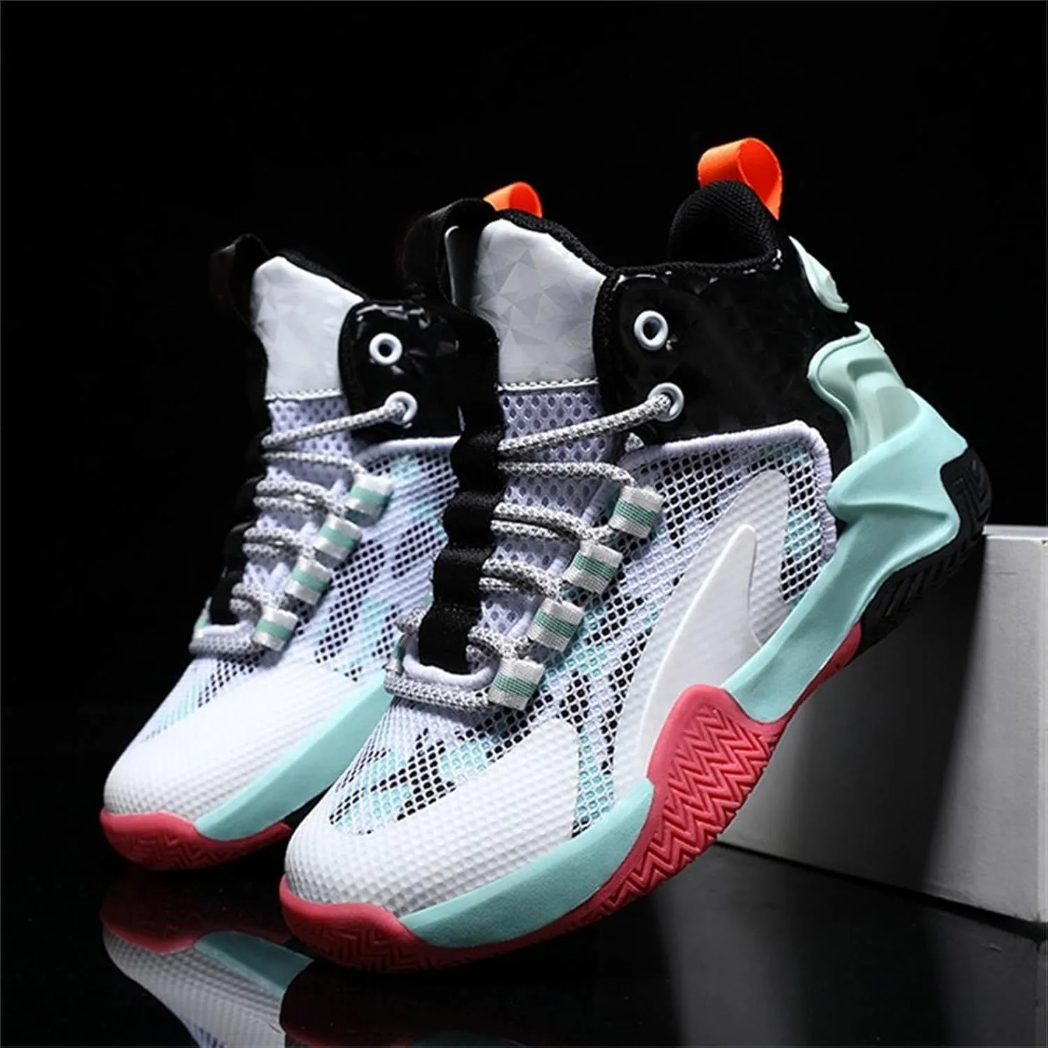 Kids Shoes Kid's Basketball Shoes Boys Sneakers Girls Trainers Comfort High Top Basketball Low Top Shoes for Toddlers