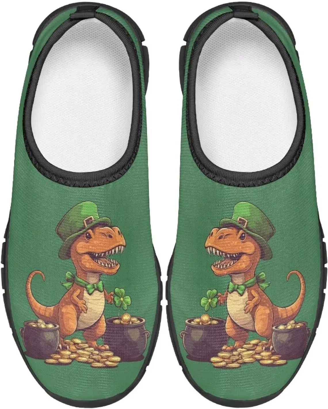Kids St Patrick's Day Shoes Boys Slip On Sneakers Cool Athletic Shoes