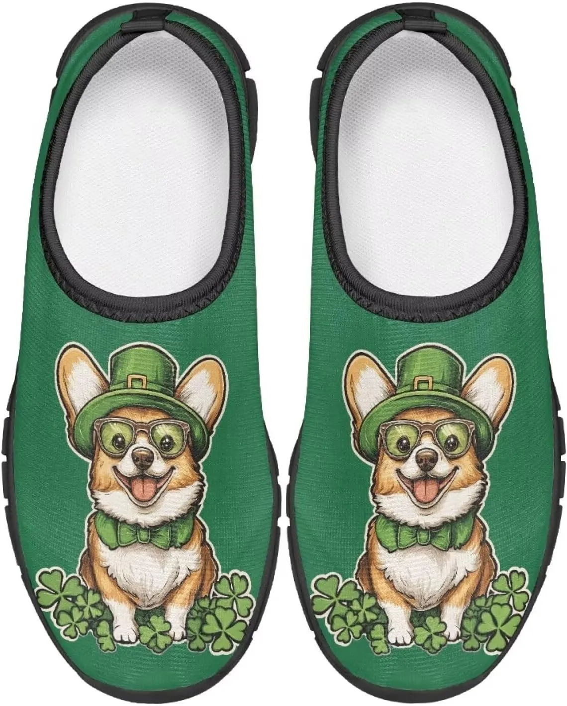 Kids St Patrick's Day Shoes Boys Slip On Sneakers Cool Athletic Shoes