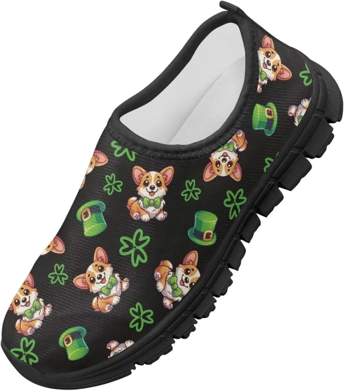 Kids St Patrick's Day Shoes Boys Slip On Sneakers Cool Athletic Shoes