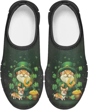 Kids St Patrick's Day Shoes Boys Slip On Sneakers Cool Athletic Shoes