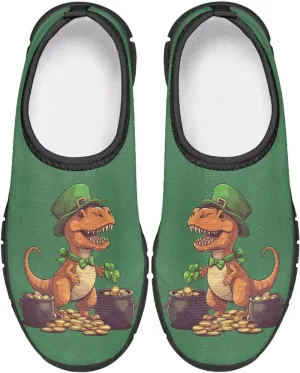Kids St Patrick's Day Shoes Boys Slip On Sneakers Cool Athletic Shoes