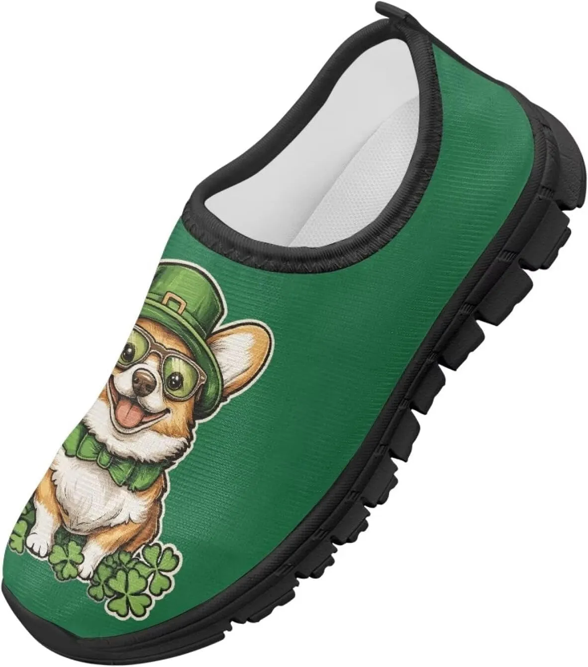 Kids St Patrick's Day Shoes Boys Slip On Sneakers Cool Athletic Shoes