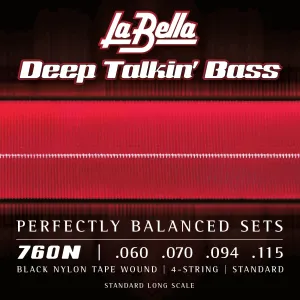 LA BELLA 760N Black Nylon Tapewounds