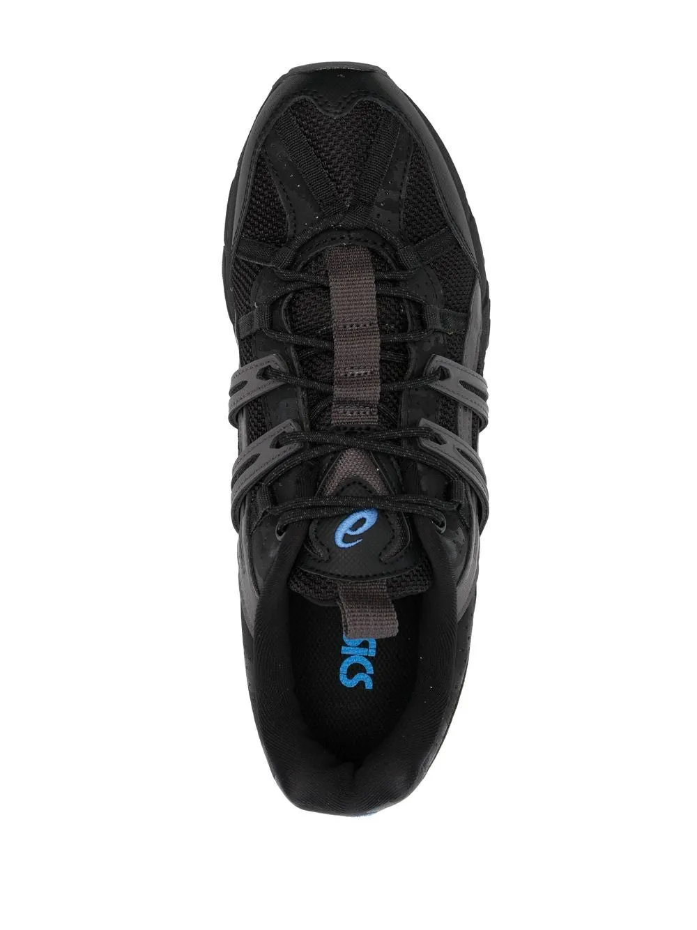 logo-patch lace-up sneakers