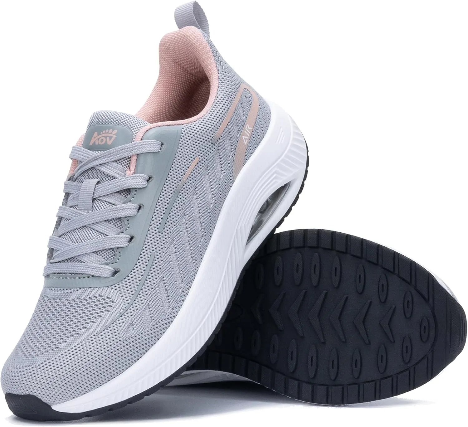 MAFEKE Women's Walking Shoes with Arch Support for Plantar Fasciitis, Comfortable Tennis Breathable Orthotic Non Slip Fashion Sneakers for Woman Foot Pain Relief US 6-11