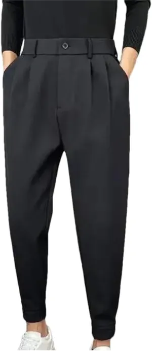 Man Suits Harem White Straight Trousers for Summer Many Designer Clothes Work Wear Pants