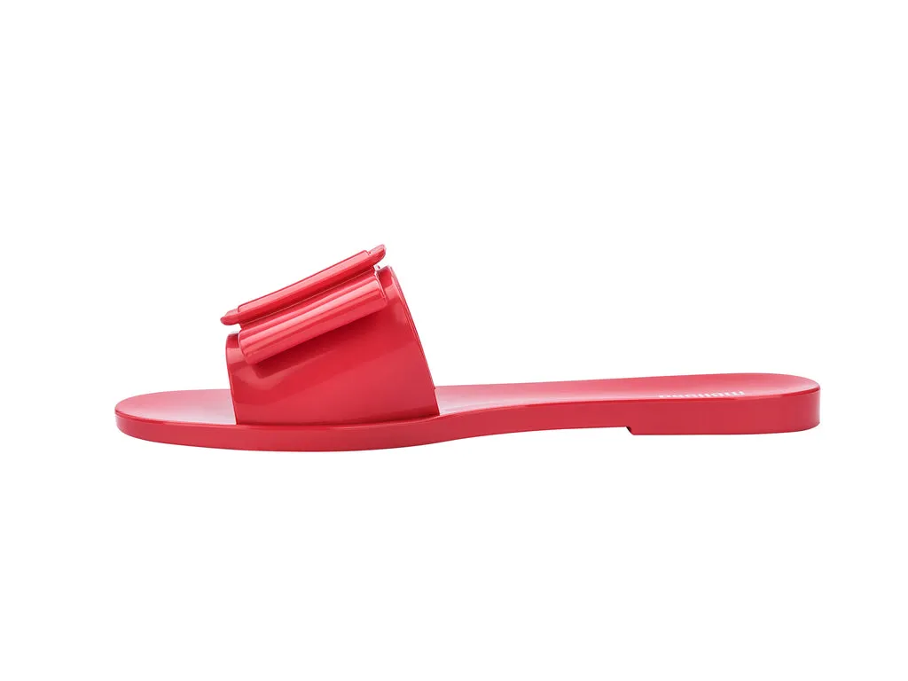 Melissa Babe AD Flat Red Flipflop For Womens