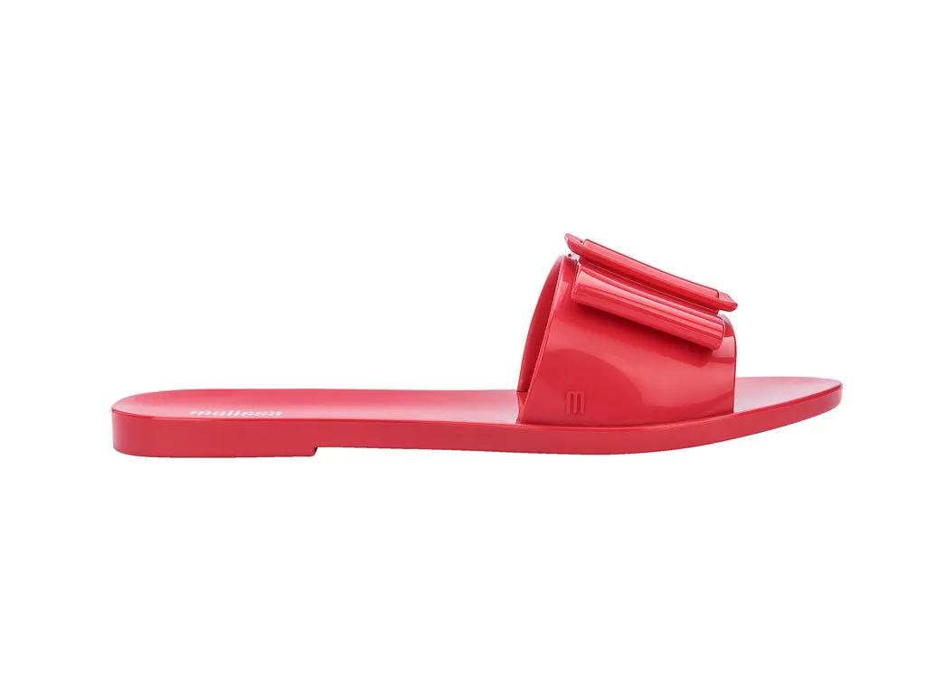 Melissa Babe AD Flat Red Flipflop For Womens