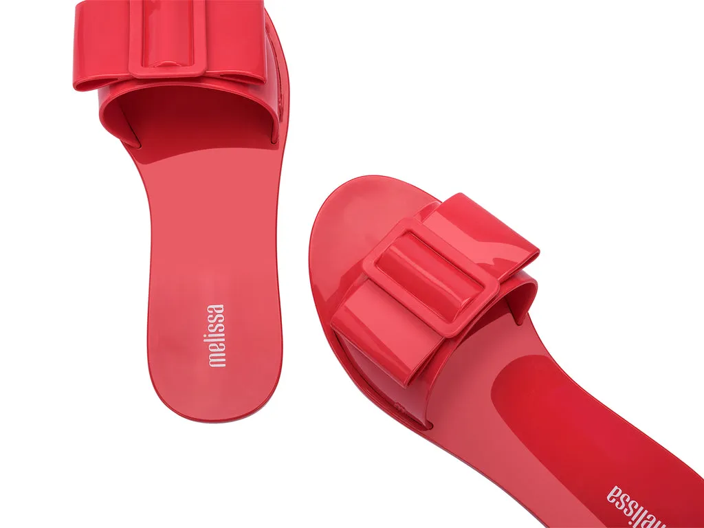 Melissa Babe AD Flat Red Flipflop For Womens