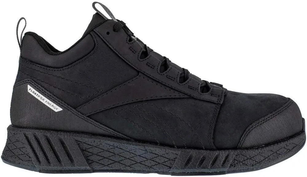 Men's Rb4301 Fusion Formidable Safety Composite Toe Athletic Work Mid Cut Shoe Black Industrial & Construction Boot