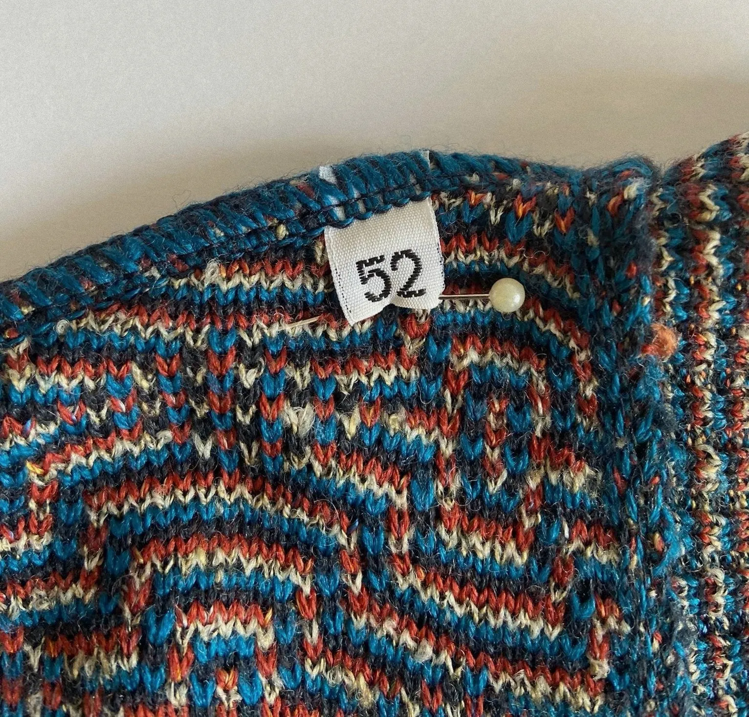 Missoni Wool Blend Button Front V-neck Vest, Men's L