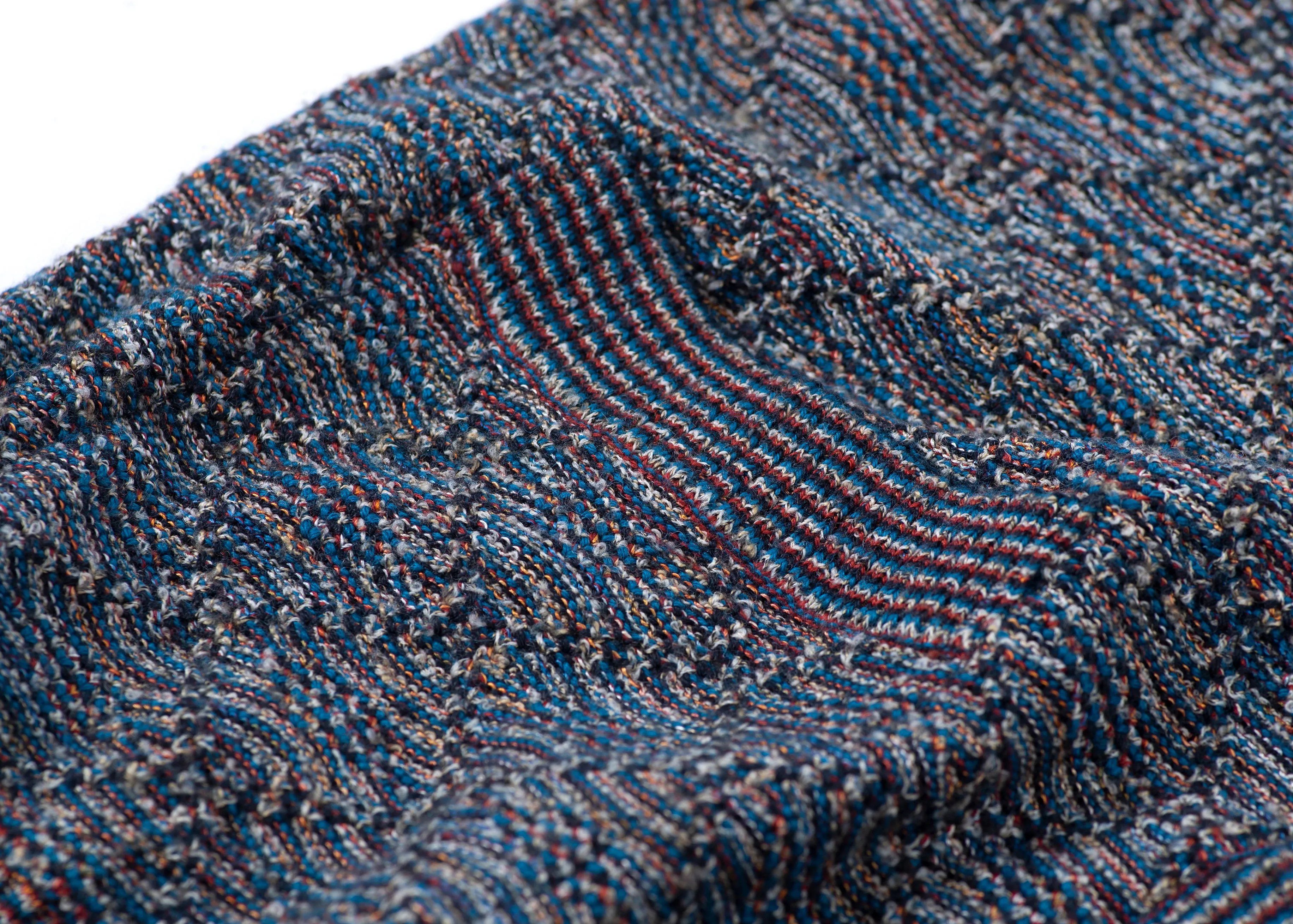 Missoni Wool Blend Button Front V-neck Vest, Men's L