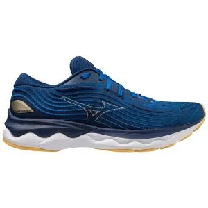 Mizuno Wave Skyrise 4 Men's French Blue Vaporous Gray Gold