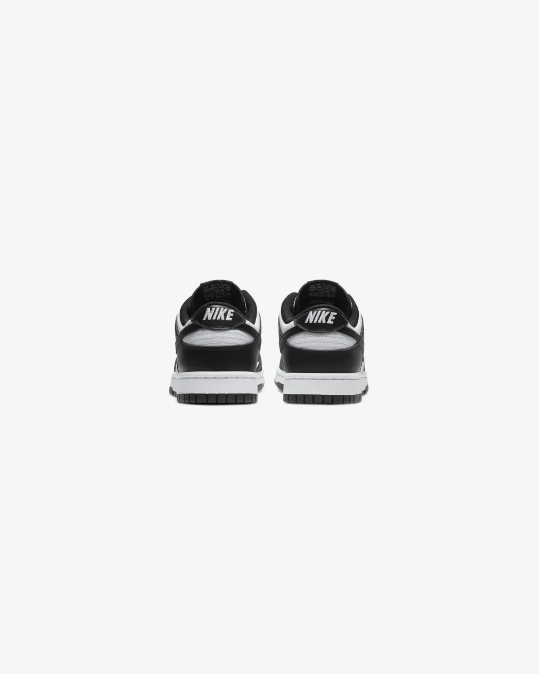 Nike SB Dunk Low Retro Black White Panda Sneakers