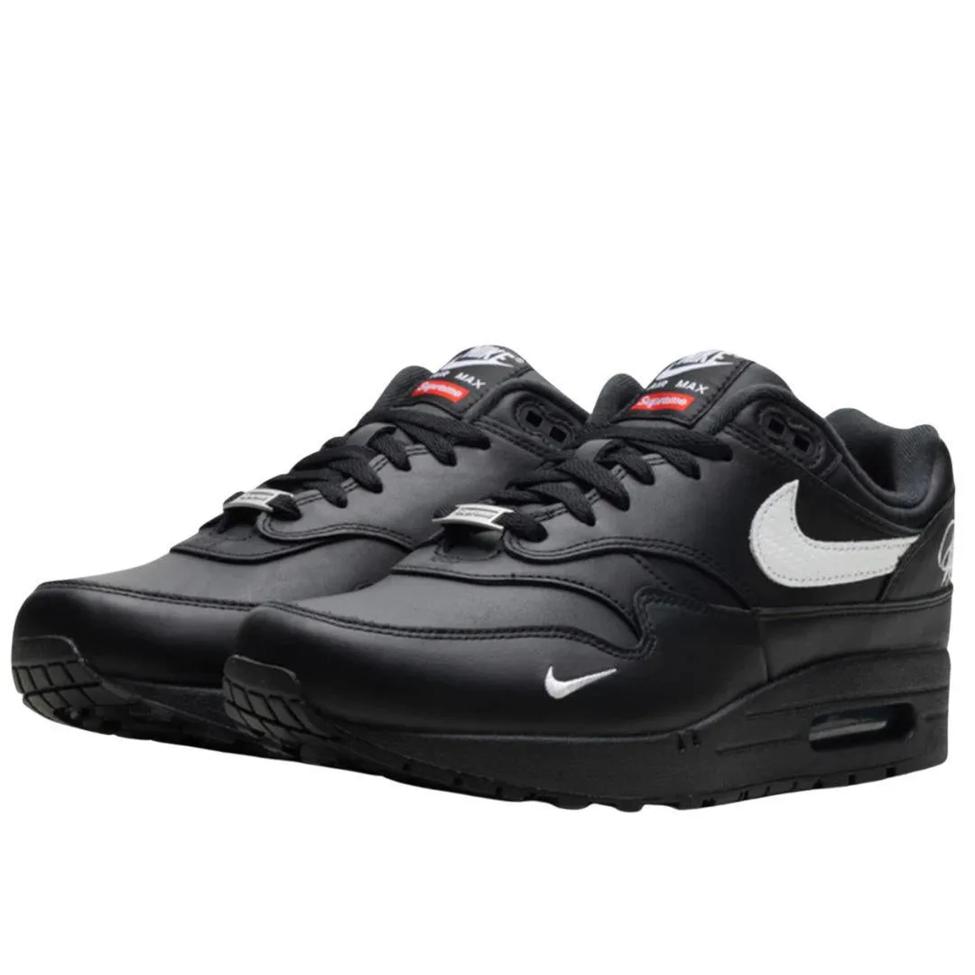 NIKE X SUPREME AIR MAX 1 '87 SP BLACK/WHITE