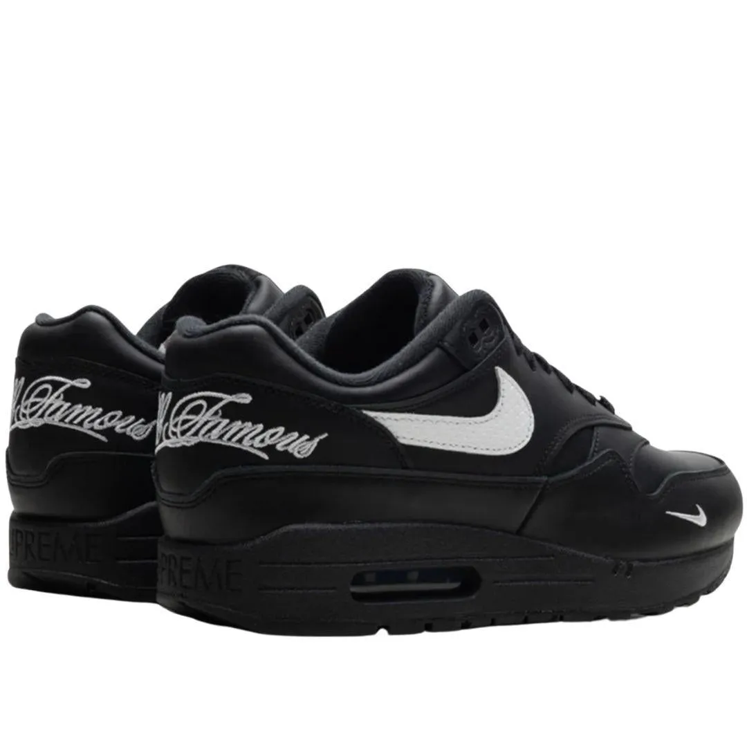 NIKE X SUPREME AIR MAX 1 '87 SP BLACK/WHITE