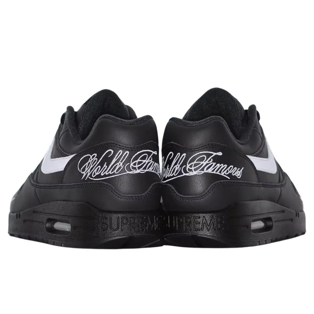 NIKE X SUPREME AIR MAX 1 '87 SP BLACK/WHITE