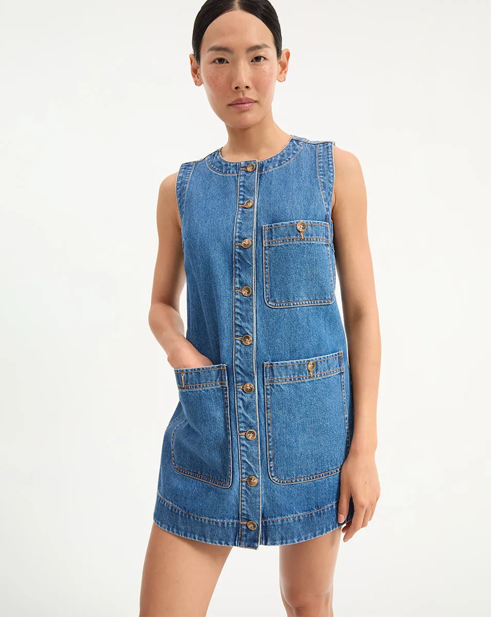 Oakley Denim Mini Dress