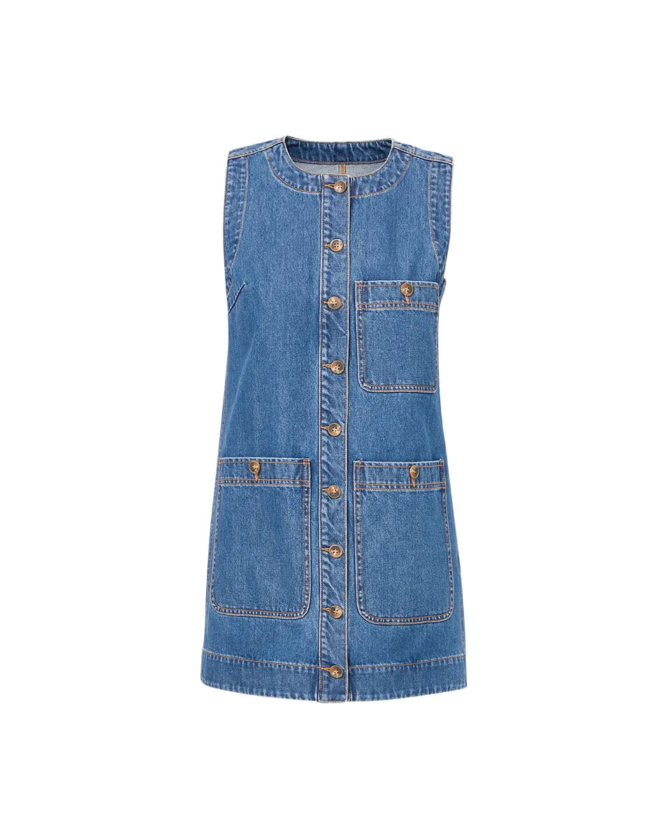 Oakley Denim Mini Dress