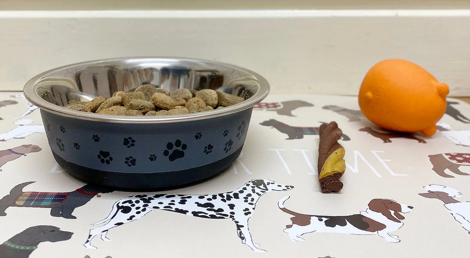 Pet BOWL In Cool Grey - Small