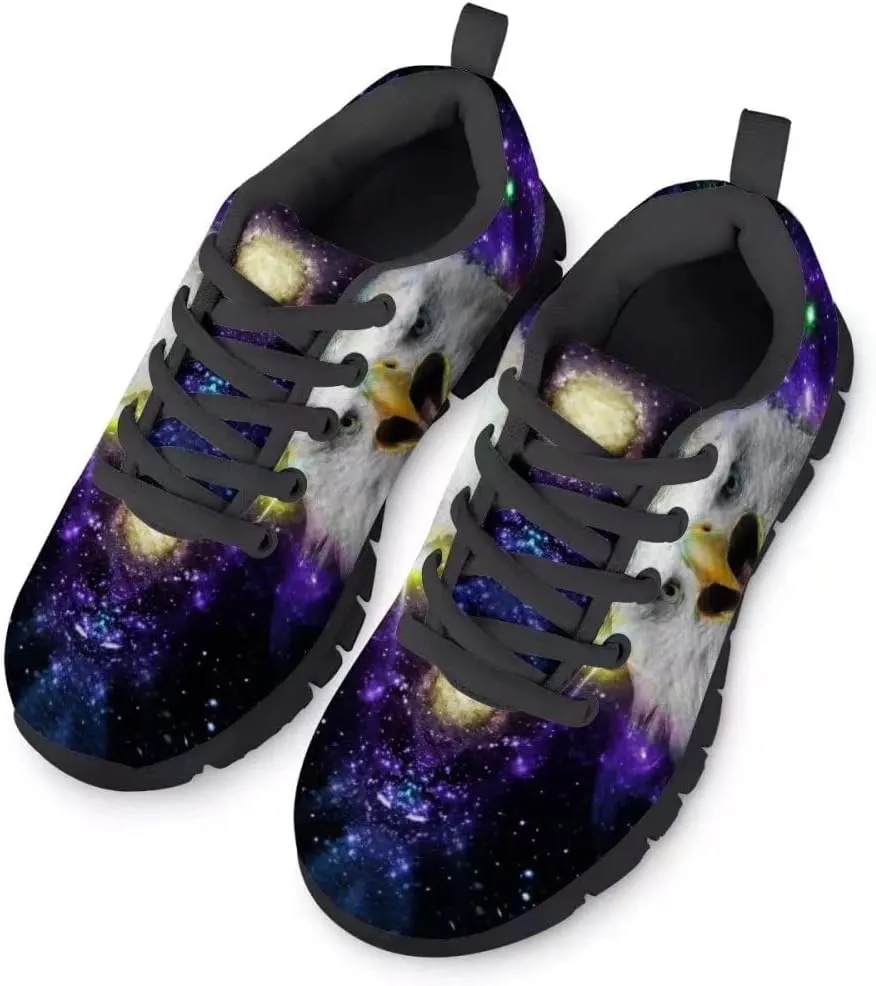 PinUp Angel Galaxy Girls Shoes Casual Tennis Running Lightweight Breathable Sneakers for Kid