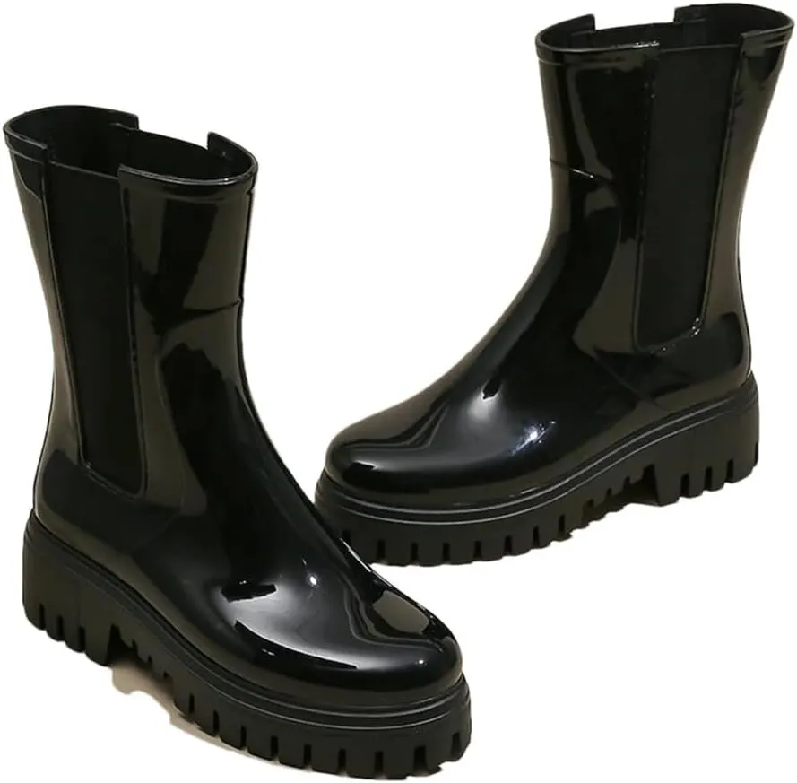 Rain Boots For Women Rainproof And Waterproof Shoes Short Non-Slip Fishing Rubber Boots Work Rubber Shoes