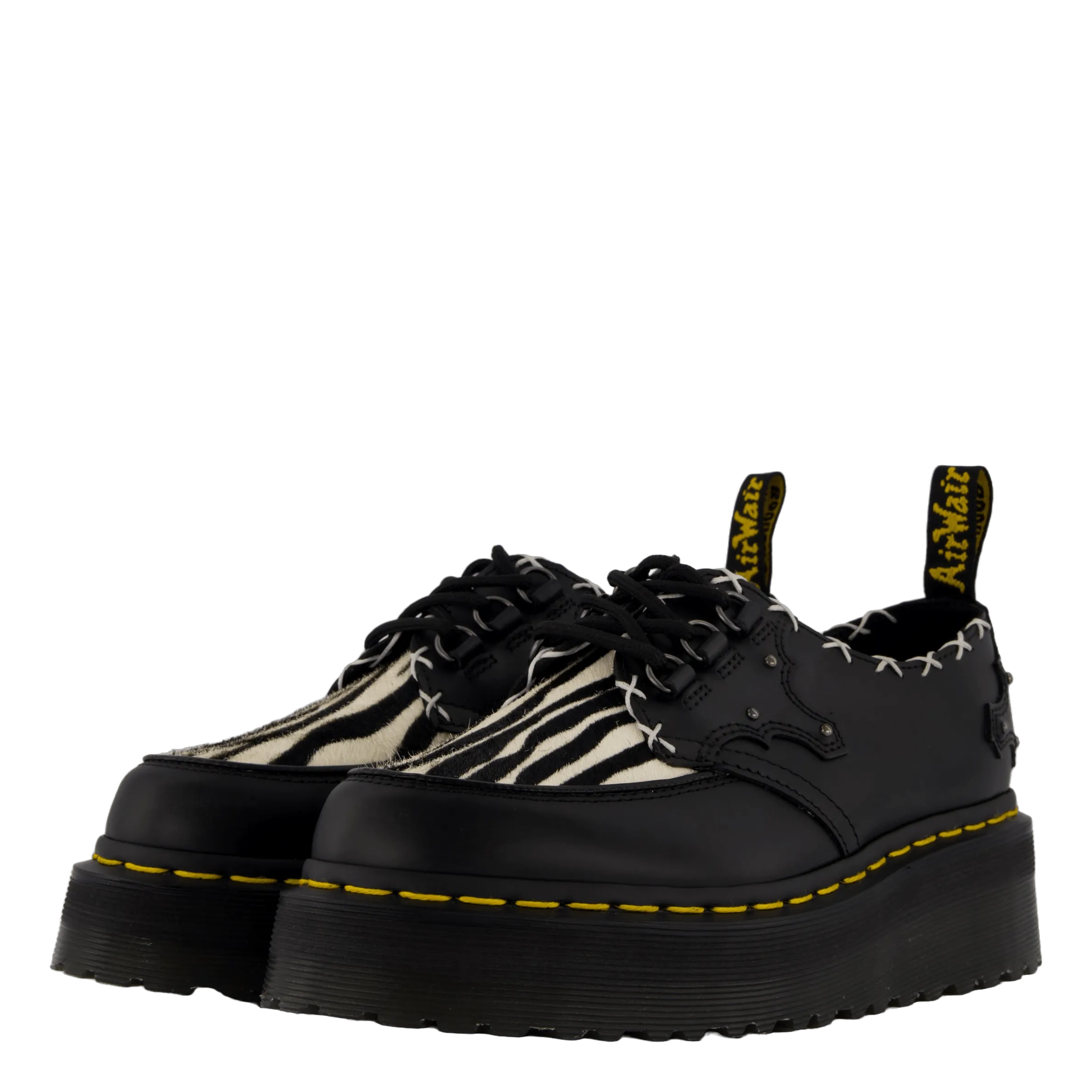Ramsey Quad 3i Black/zebra Smooth/hair On
