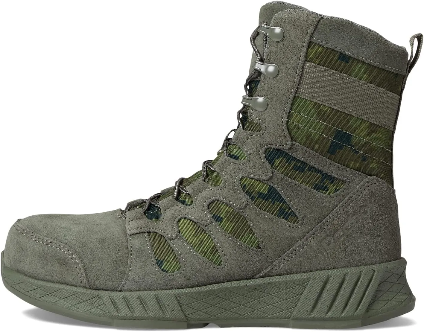 Reebok Men's Rb4339 Floatride Energy Tactical Construction Boot Black Work & Safety