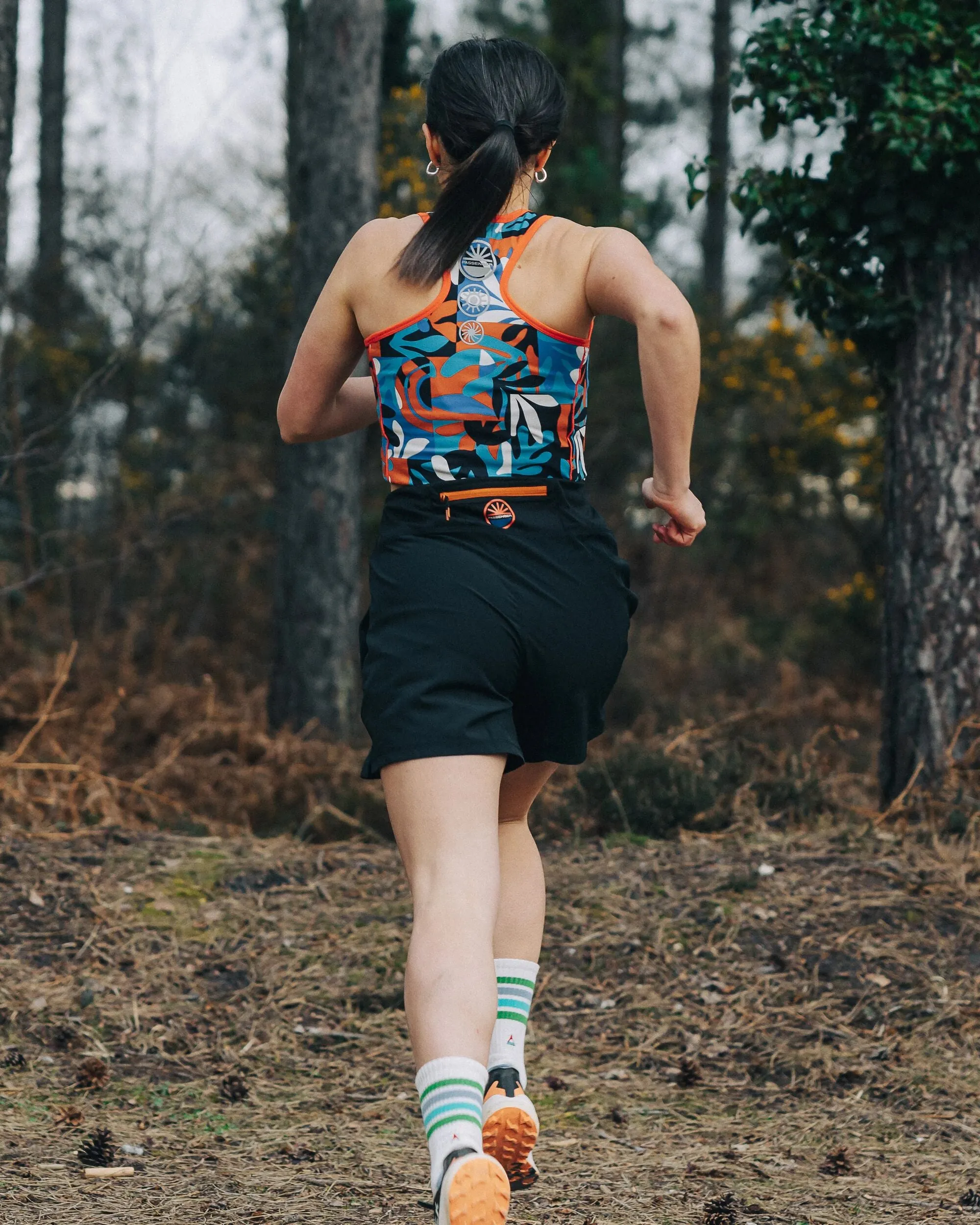 Roundtrip Recycled Trail Short - Black