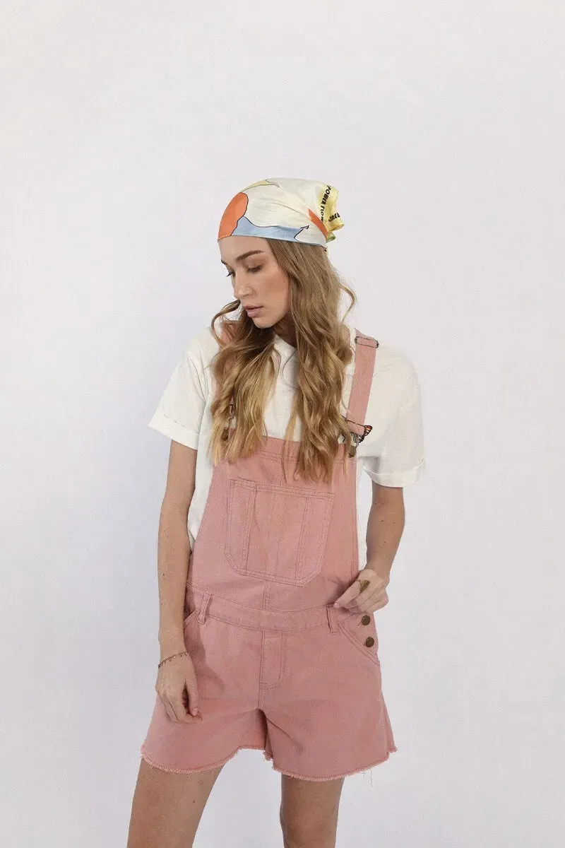 (RR1505) Molly Bracken Pink Overalls