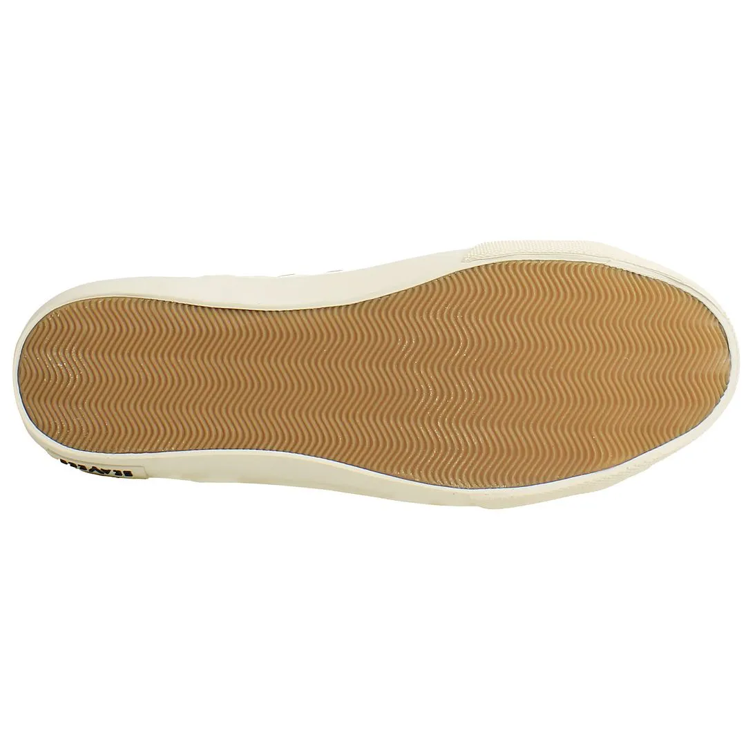 Seavees Monterey Mens White Plimsolls