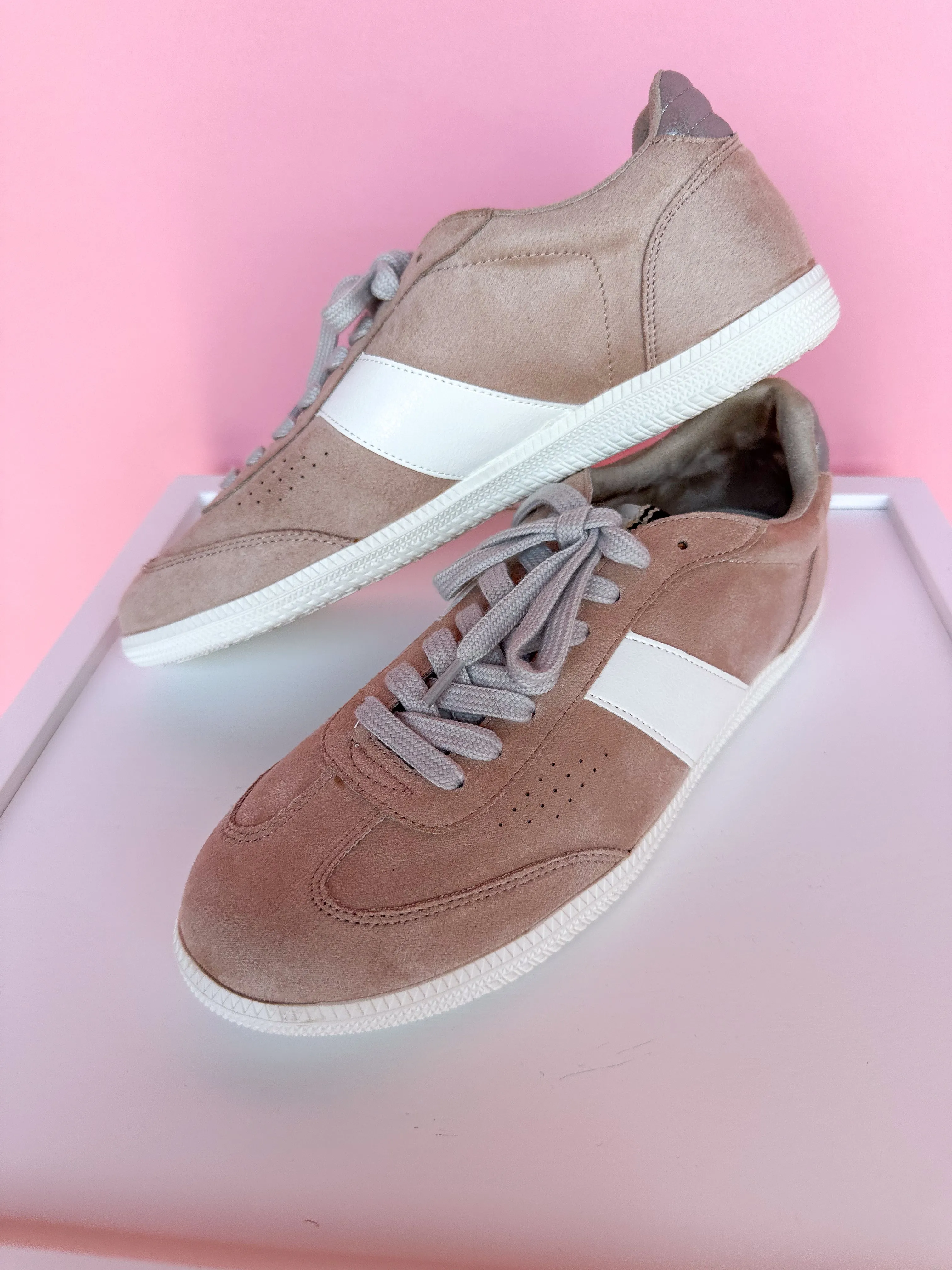 ShuShop | Sydney - Taupe Suede