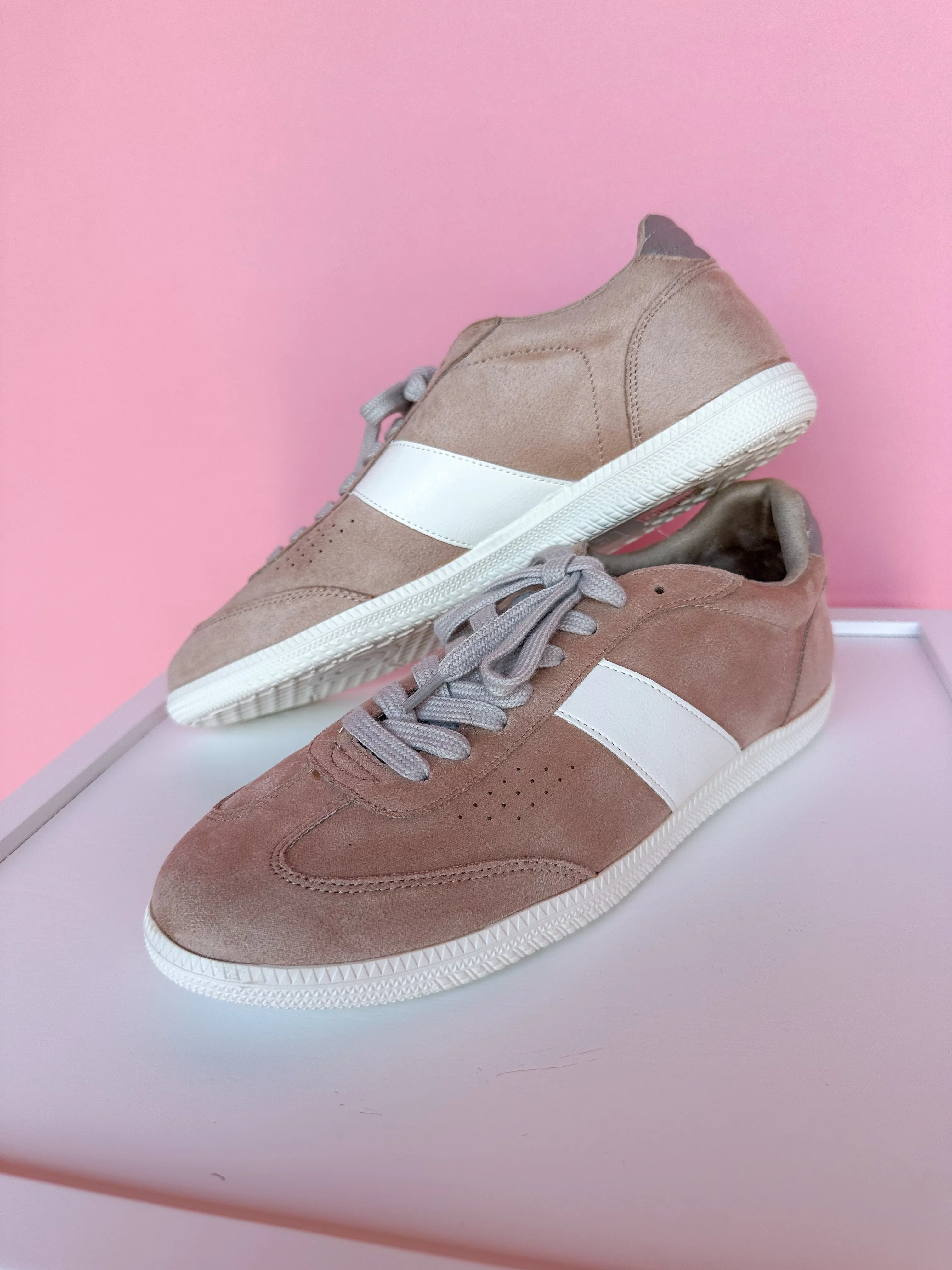 ShuShop | Sydney - Taupe Suede