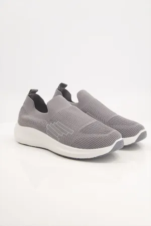 Slip on Grey Shoes 8508