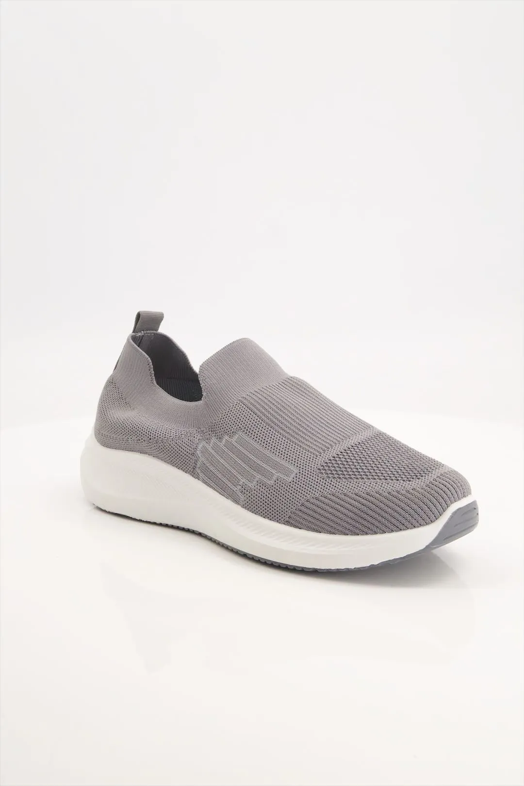 Slip on Grey Shoes 8508