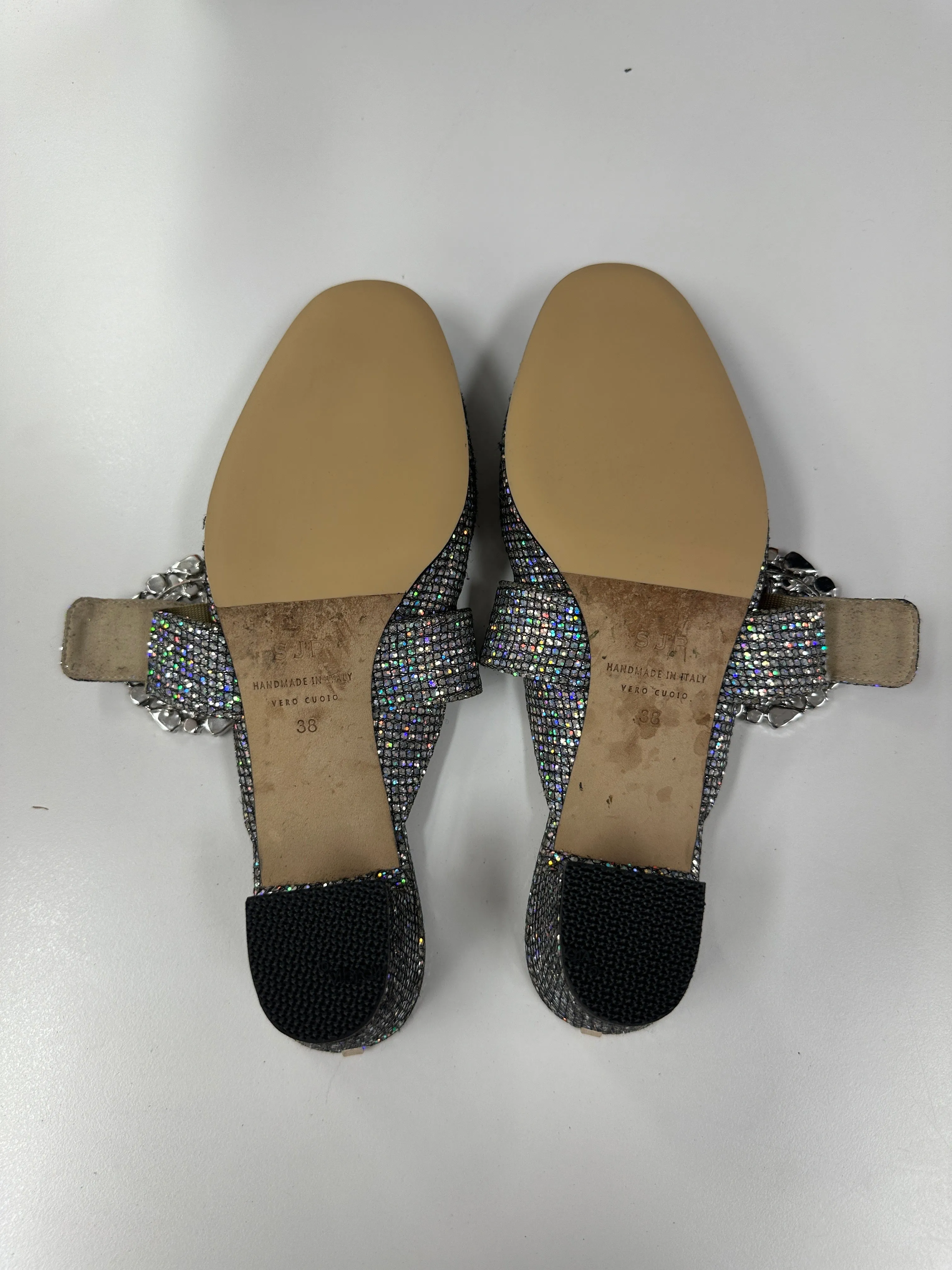 Tartine Embellished Block Heel Mules