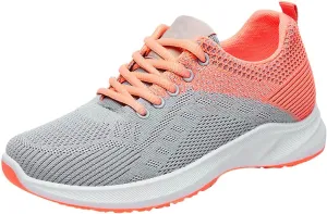 Tennis Shoes for Women, Womens Fashion Sneakers Comfort Wear Orthowear Shoes, Air Cushion Mesh Breathable Sneakers Walking Shoe for Workout Sports Tenis para Mujeres