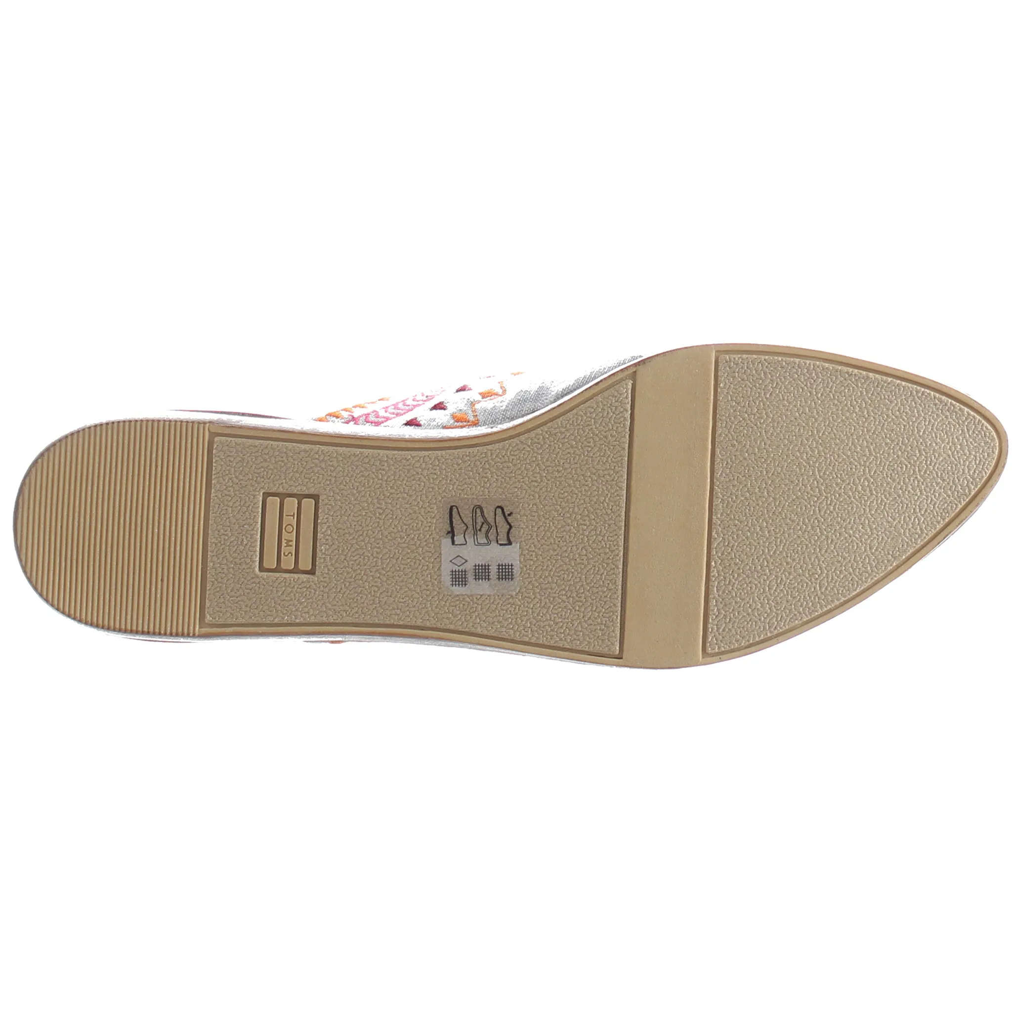 Toms Chambray Jutti Mule Womens Grey Slippers