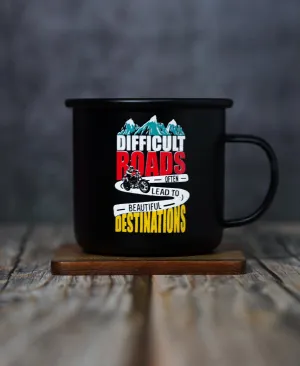 Tough Trail Tales Enamel Mug